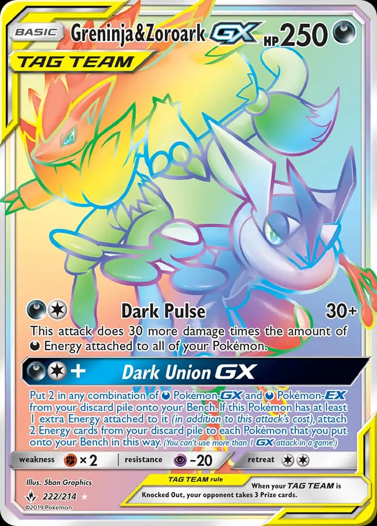 Greninja & Zoroark GX
