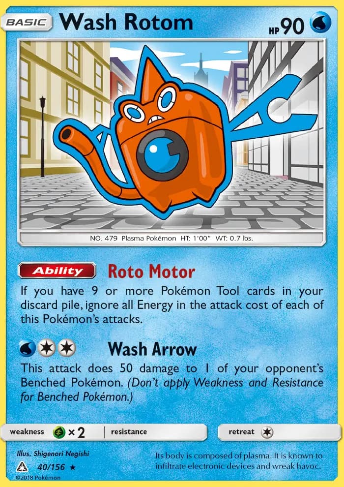Wash Rotom