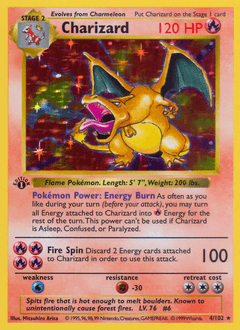 Charizard — Base Set 4/102 (missing)