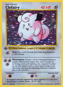 Clefairy — Base Set 5/102