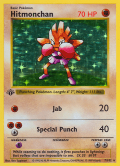 Hitmonchan — Base Set 7/102