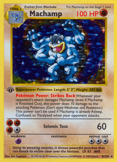 Machamp — Base Set 8/102 (missing)